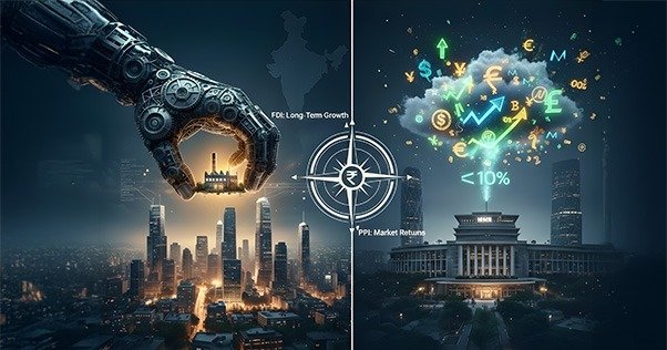 Read more about the article FDI vs. FPI: A Strategic Guide for Investing in India (2026)