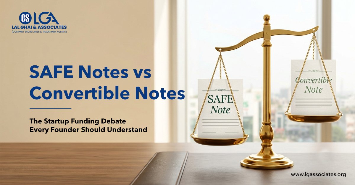 Read more about the article SAFE Notes vs Convertible Notes: The Startup Funding Debate Every Founder Should Understand